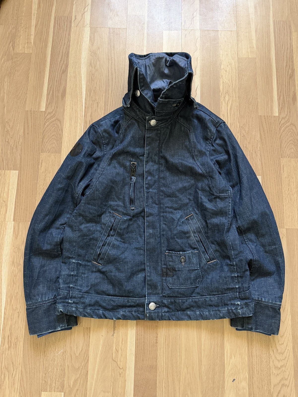 If Six Was Nine Vintage yohji yamamoto style masked jacket archive japan 90s Size US L / EU 52-54 / 3 - 4 Thumbnail
