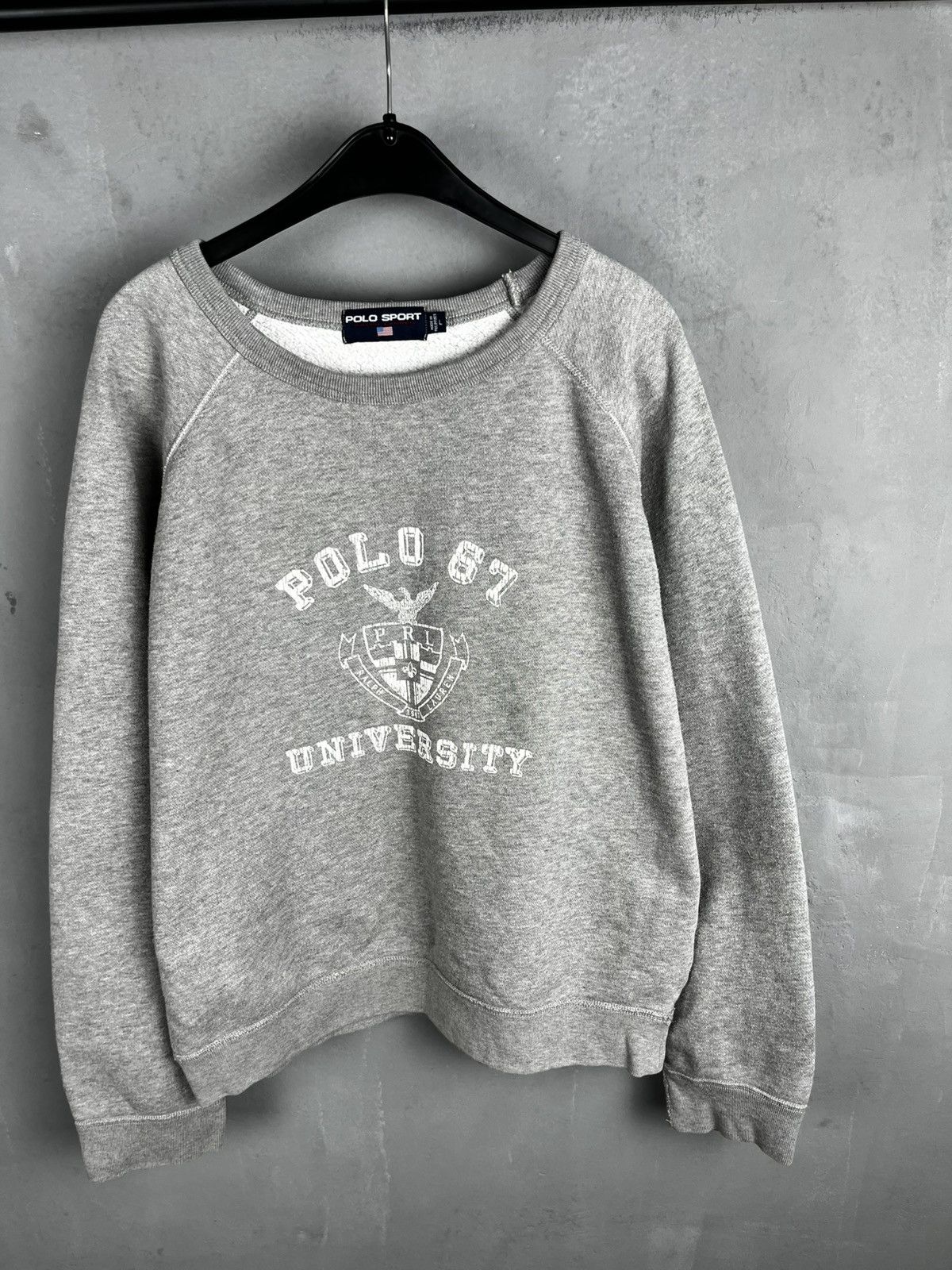 Polo Ralph Lauren Ralph Lauren university sweatshirt vintage 90 military style Size US L / EU 52-54 / 3 - 2 Thumbnail