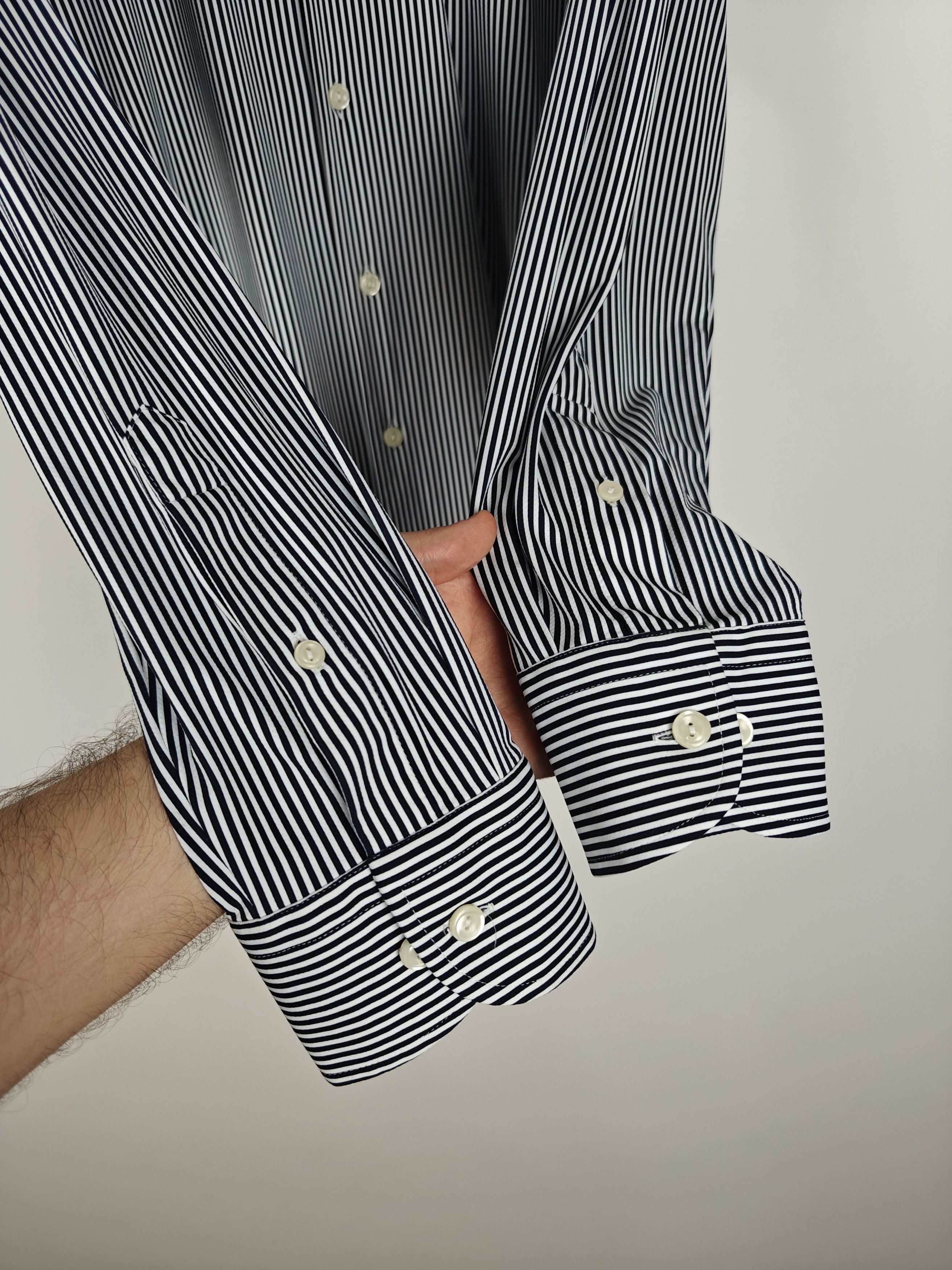 Eton Eton Striped Slim Shirt Stretched size L (41/16) Size US L / EU 52-54 / 3 - 6 Thumbnail
