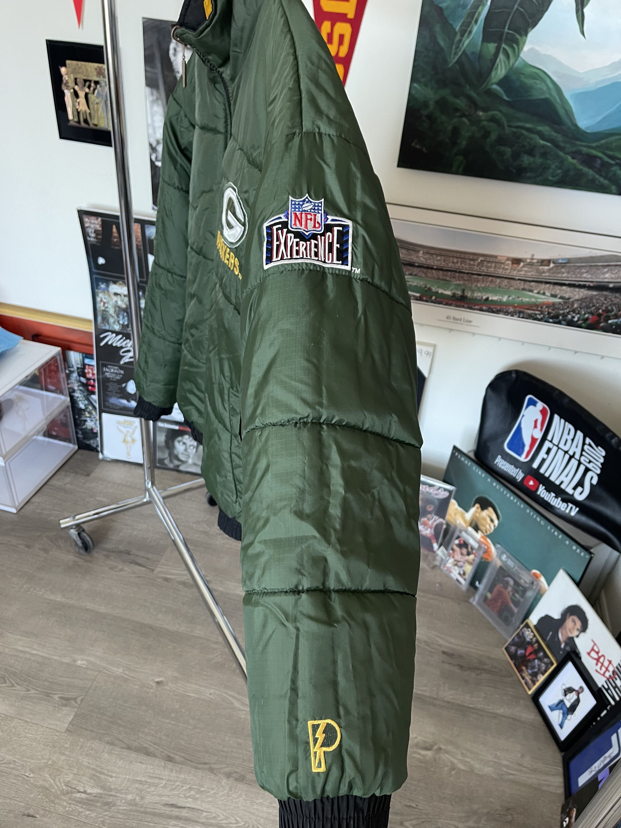 NFL × Pro Player × Vintage Vintage Pro Player NFL GREEN BAY PACKERS Reversible Jacket Size US L / EU 52-54 / 3 - 11 Thumbnail