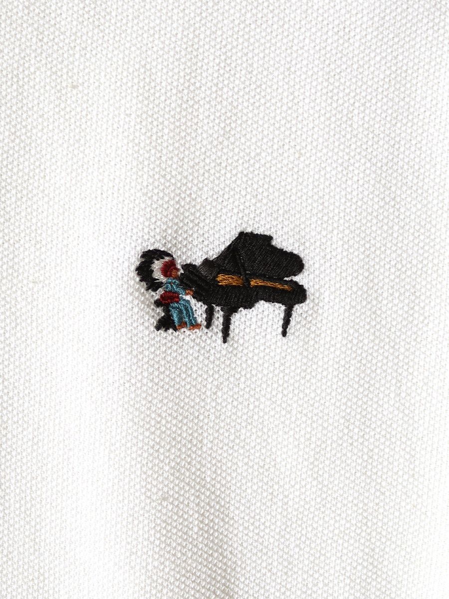 Kapital KAPITAL Dry Kanoko Box Polo shirt Piano Size US XL / EU 56 / 4 - 4 Thumbnail
