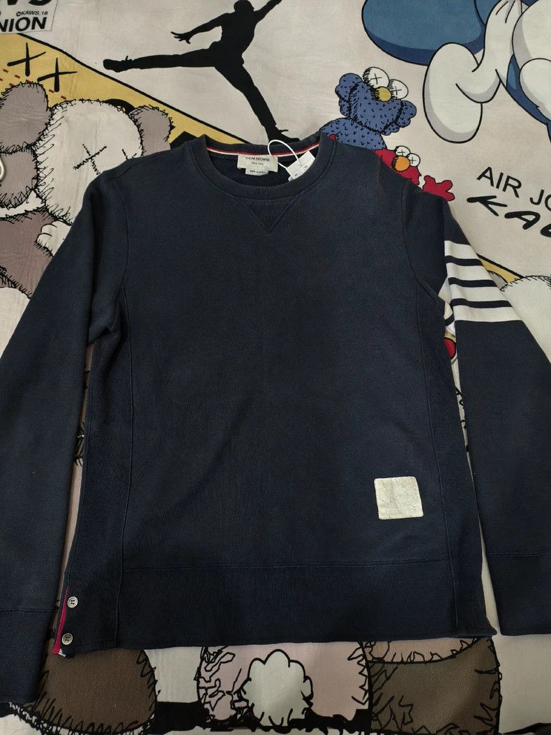 Thom Browne Thom Browne Blue hoodie Size US S / EU 44-46 / 1 - 1 Thumbnail