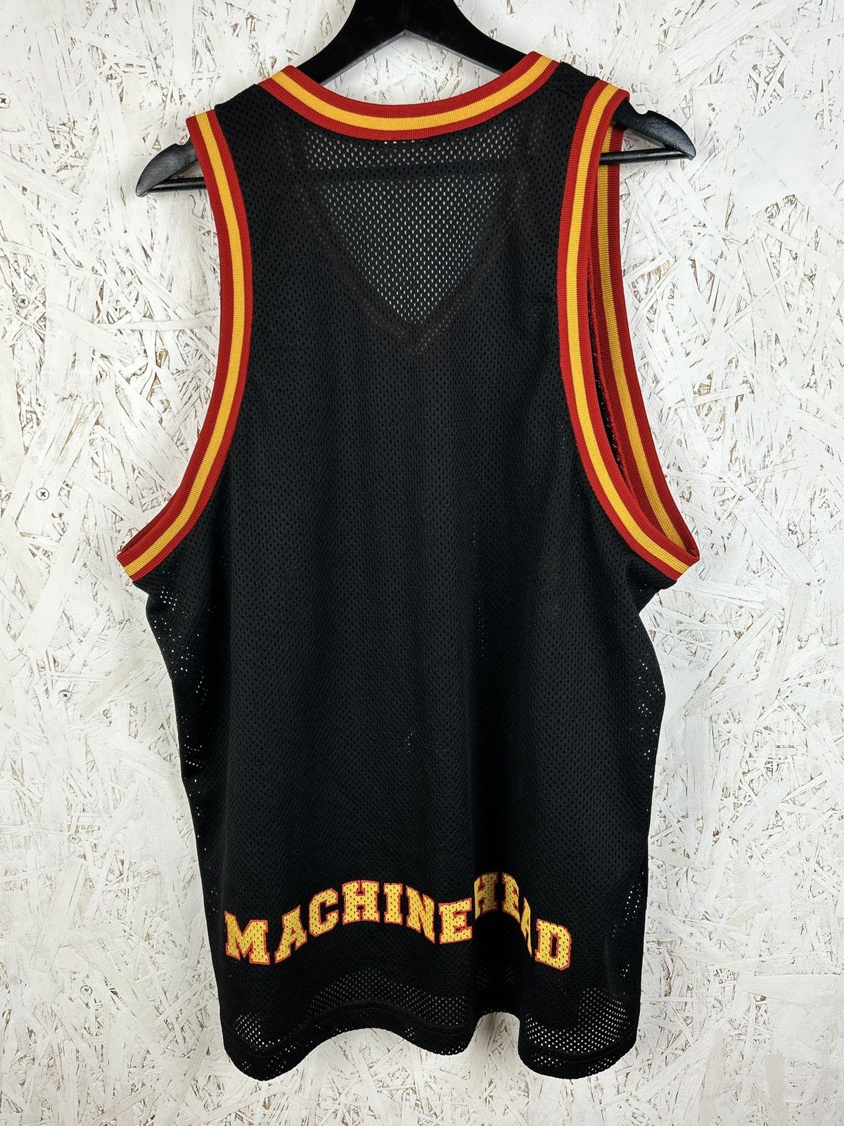 Band Tees 90s Vintage Blue Grape Machine Head 666 Basketball Jersey Size US XL / EU 56 / 4 - 3 Thumbnail