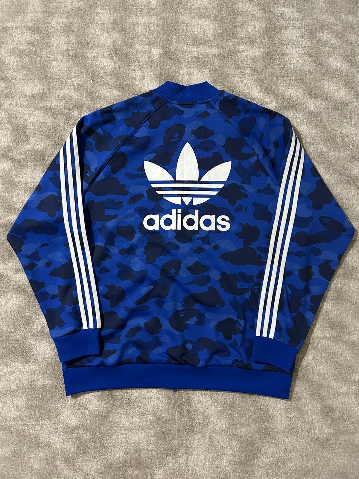 Adidas × Bape Bape x Adidas Adicolor Track Top Size US XL / EU 56 / 4 - 5 Thumbnail
