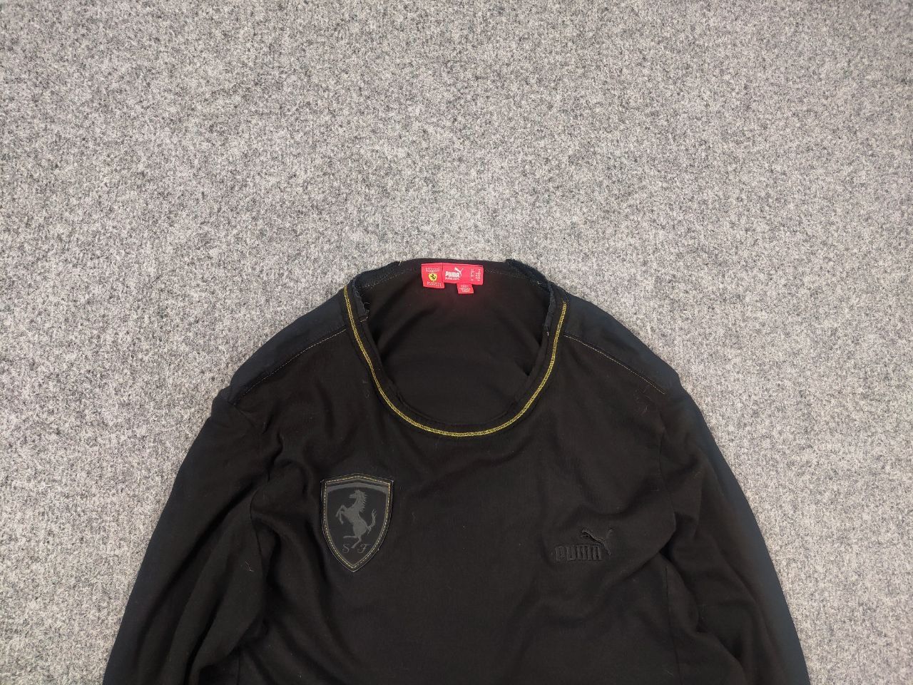 Ferrari × Puma Puma Ferrari Logo Long sleeve Shirt Pullover Vintage Style Size US M / EU 48-50 / 2 - 5 Thumbnail