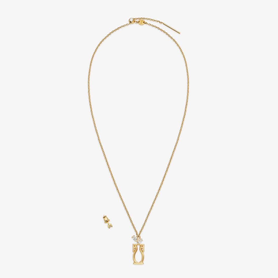 Fendi o1loc1c1024 Size: OS / 8AK140 Astrology Set in Gold Size ONE SIZE - 1 Thumbnail