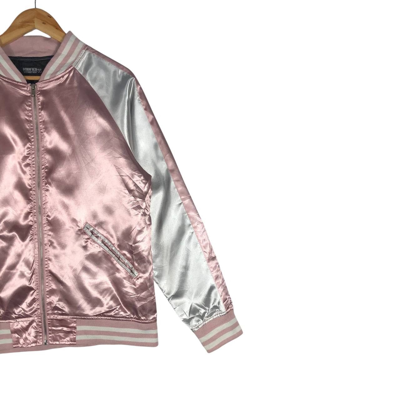 Japanese Brand Vintage Modified Unstudio Wear Satin Jacket Size US L / EU 52-54 / 3 - 4 Thumbnail