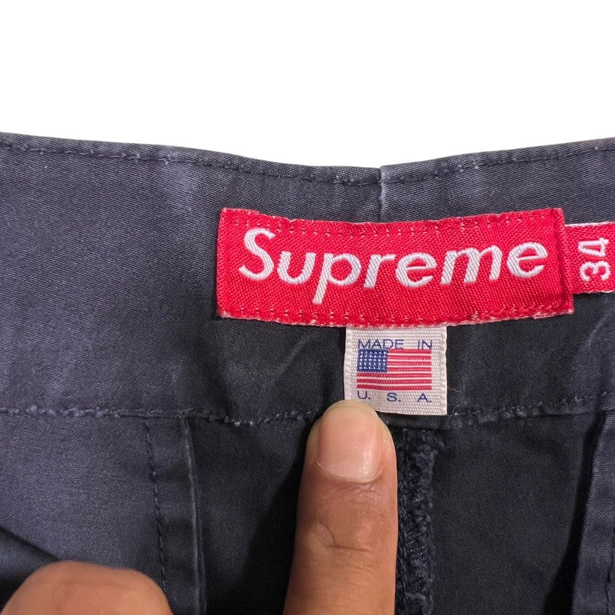 Supreme S04 Vintage Supreme Short Pants Made In Usa Size US 34 / EU 50 - 9 Thumbnail