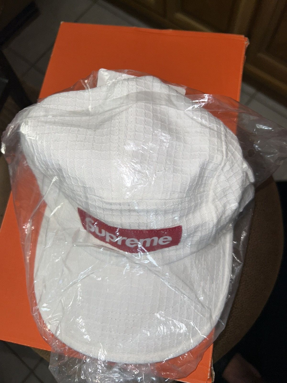Supreme Supreme Denim Ripstop Camp Cap White SS22 NEW WITH TAGS Size ONE SIZE - 2 Thumbnail