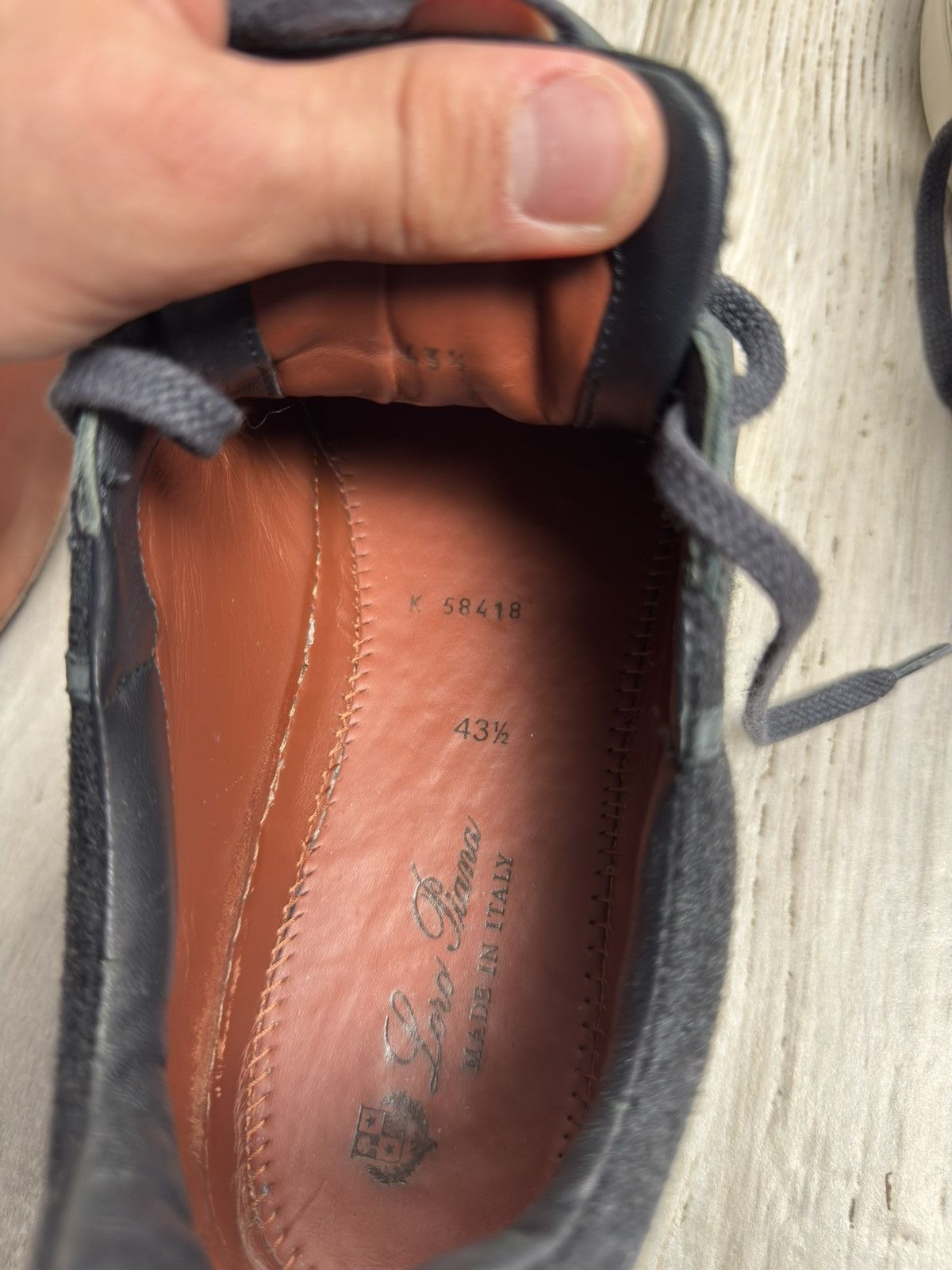 Loro Piana Loro Piana NewPort Walk Blue Sneakers Size US 10.5 / EU 43-44 - 15 Thumbnail