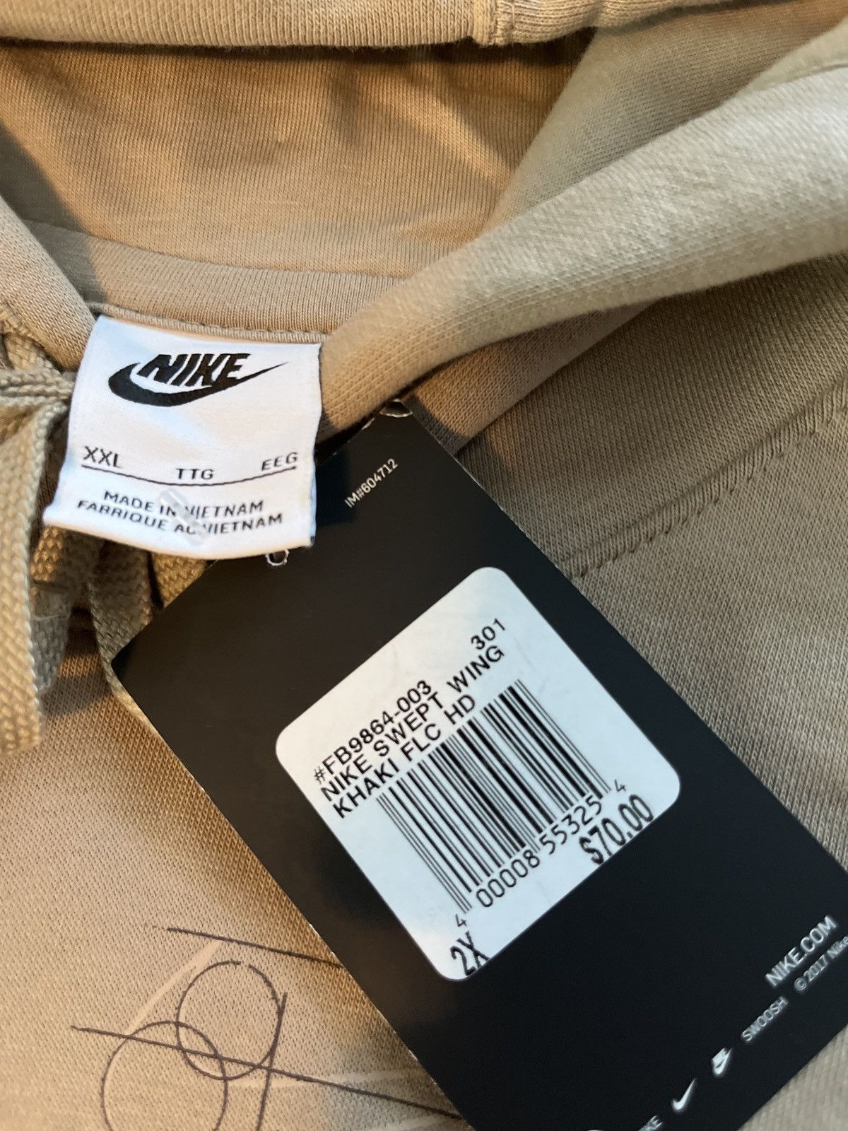 Nike Nike Swoosh Hoodie Size US XXL / EU 58 / 5 - 4 Thumbnail