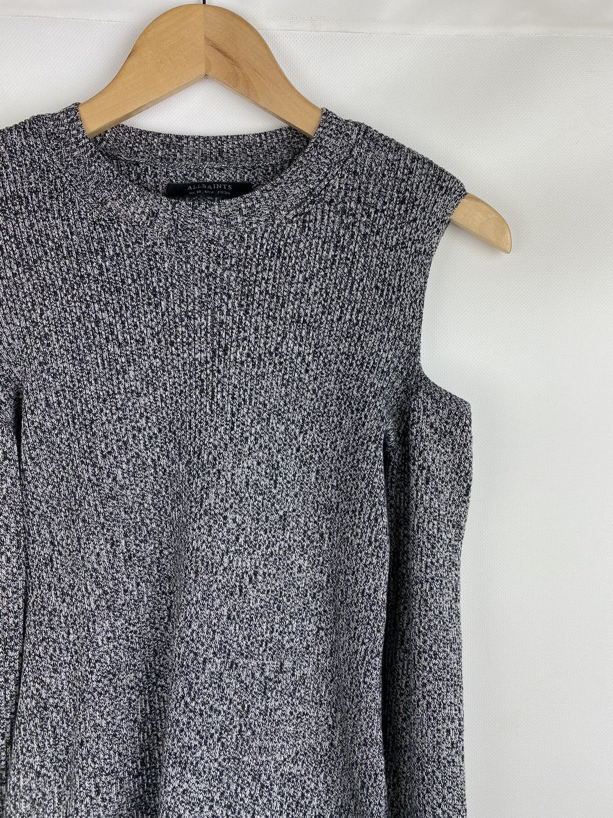 Allsaints Allsaints ladies Bernt open shoulder jumper sweater Size M / US 6-8 / IT 42-44 - 3 Thumbnail