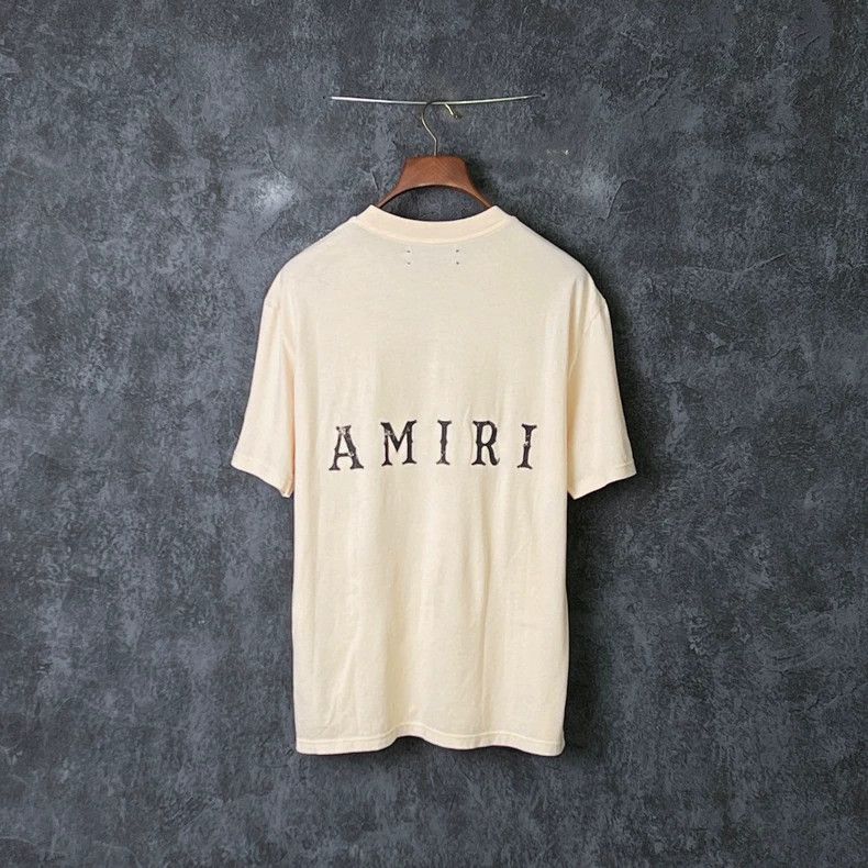 Amiri Amiri Beige human head cotton short-sleeved shirt Size US L / EU 52-54 / 3 - 2 Thumbnail