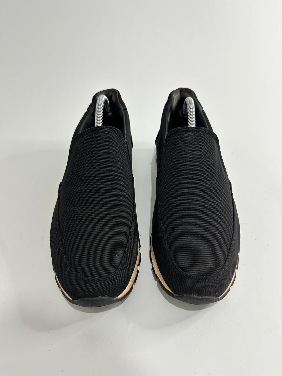 Prada Prada Sport Black Canvas Slip On Sneakers Size 8 Size US 8 / EU 41 - 3 Thumbnail