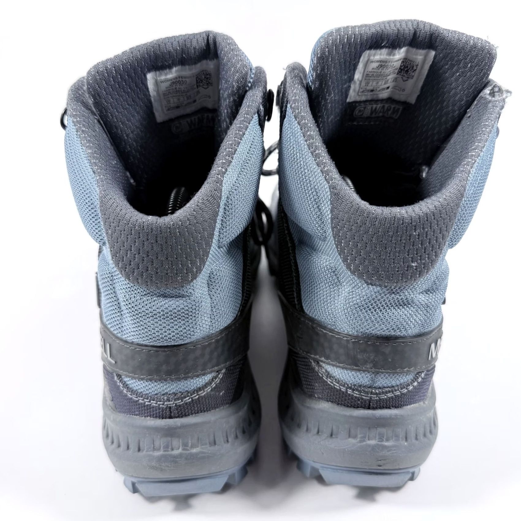 Merrell Merrell Thermo Cross 2 Hiking Boots Women's Black/Blue Lace-Up Waterproof - 9.5 Size US 10 / IT 40 - 4 Thumbnail