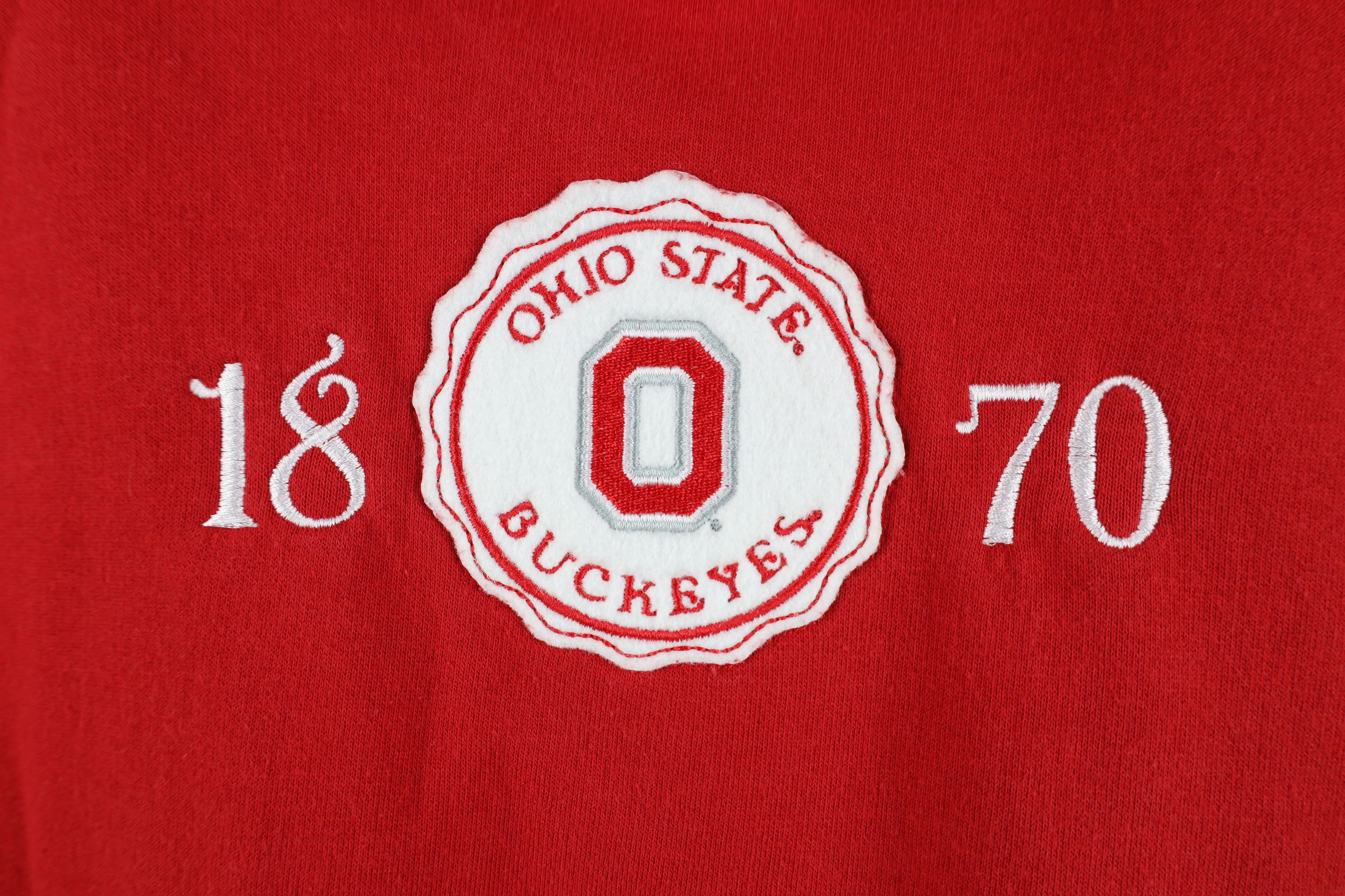 Adidas Vintage Adidas Spell Ohio State University Hoodie Sweatshirt Size L / US 10 / IT 46 - 4 Thumbnail