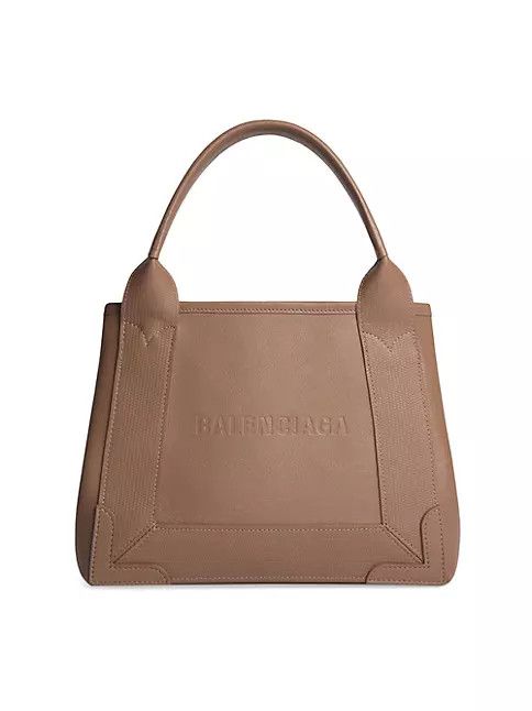 Balenciaga o1mt1gz1224 Size: OS / Navy XS Cabas Top Handle Bag Brown Size ONE SIZE - 1 Thumbnail