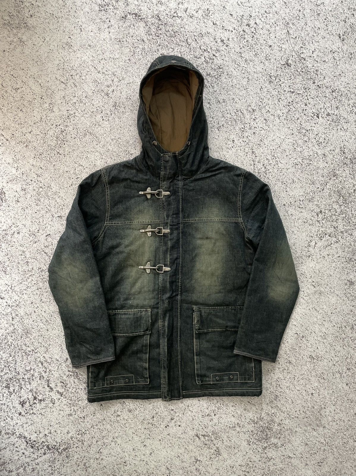 KMRii 2000s Blues - Vkei Fireman Clasp Hook Apocalypse Jacket Size US M / EU 48-50 / 2 - 2 Thumbnail