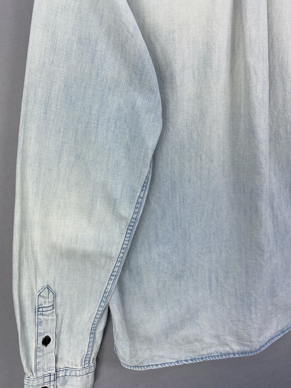 Flannel Back Number Flannel Shirts Button Up Double Pocket Size US L / EU 52-54 / 3 - 6 Thumbnail
