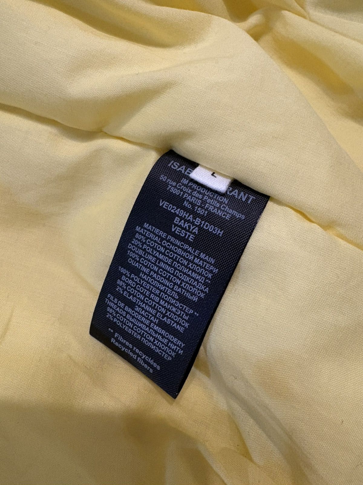 Isabel Marant Isabel Marant Yellow Bomber Jacket Size US L / EU 52-54 / 3 - 9 Thumbnail