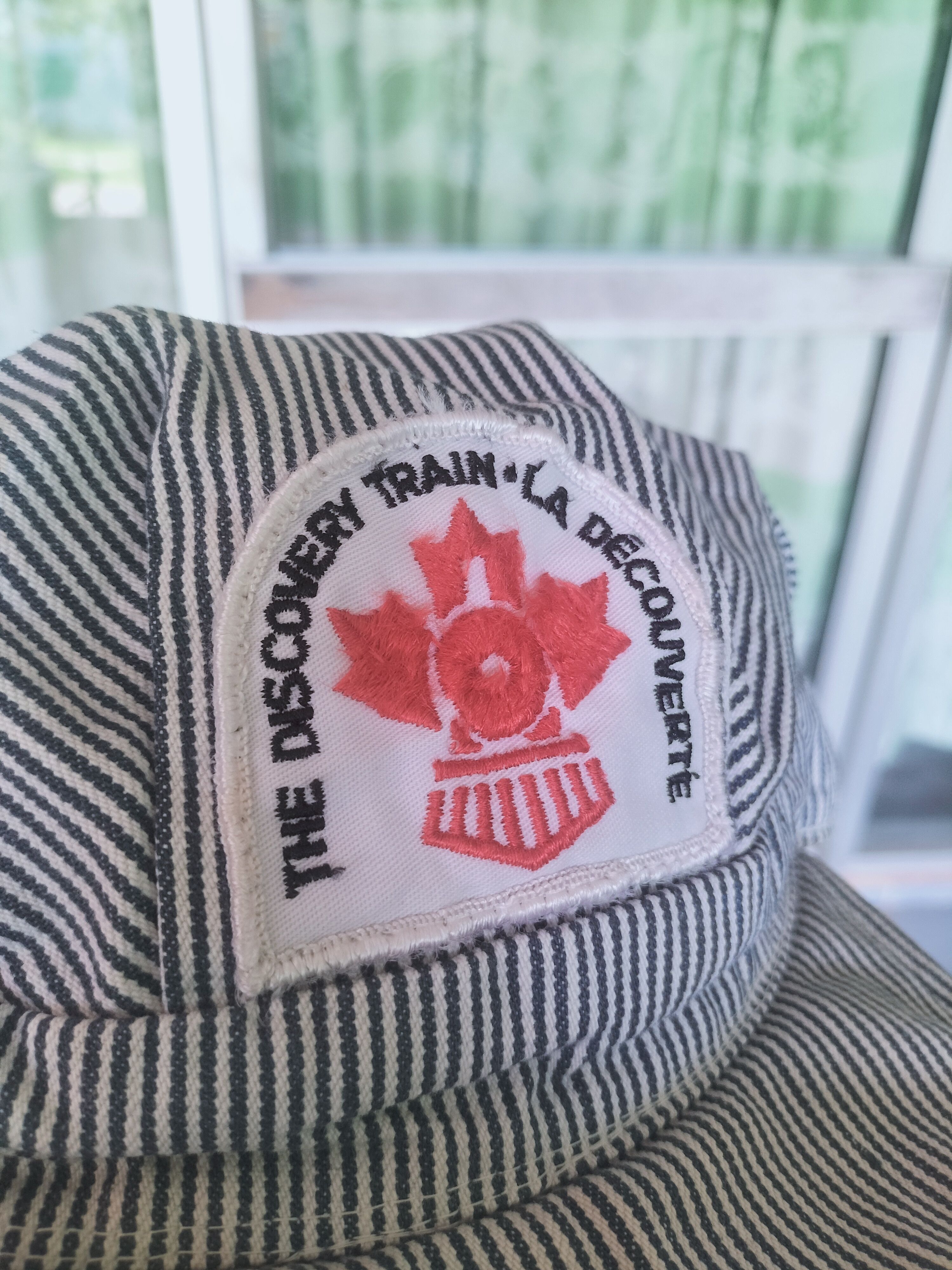 Vintage Vintage 70s hickory mechanic hats Can Sport usa Size 30 - 2 Thumbnail