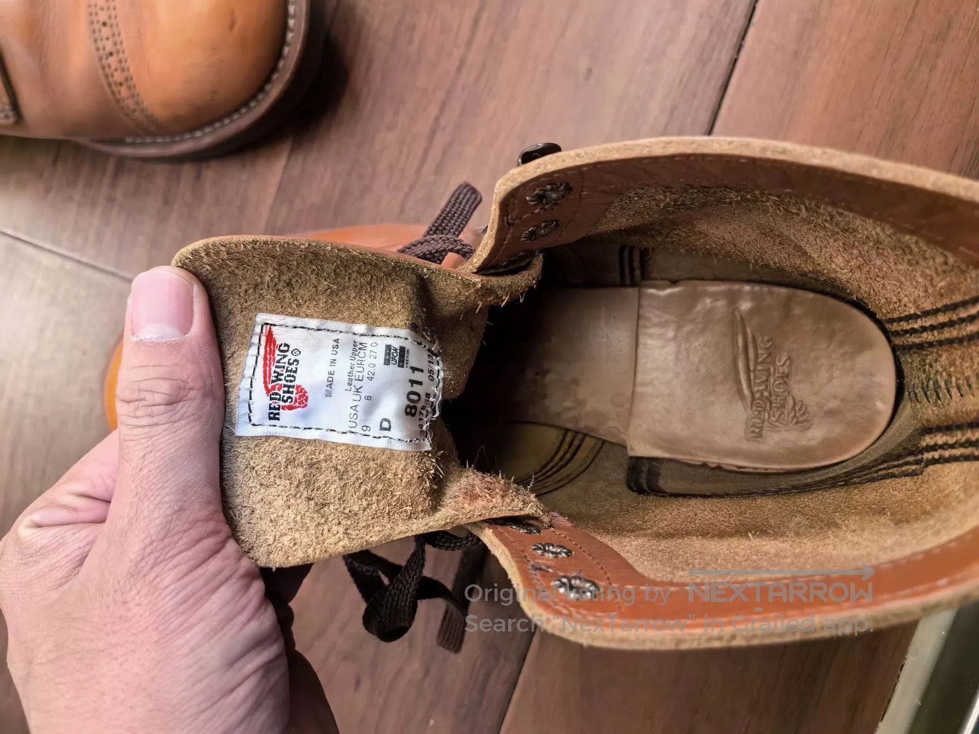 Red Wing Red Wing 8011 US 9D Boots. Size US 9 / EU 42 - 6 Thumbnail