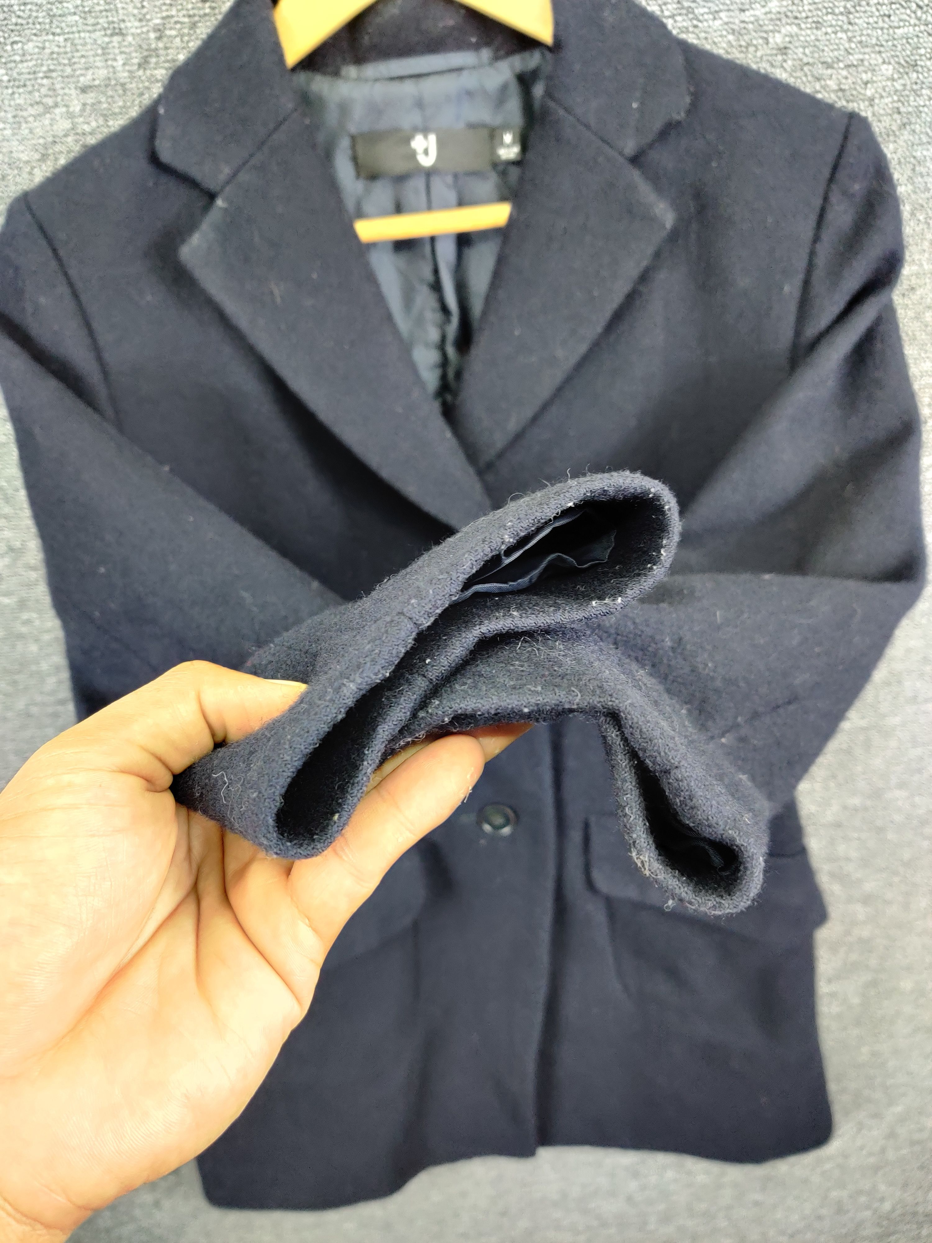Jil Sander × Uniqlo Uniqlo x Jil Sander Wool Single Breasted Coat Size US M / EU 48-50 / 2 - 9 Thumbnail