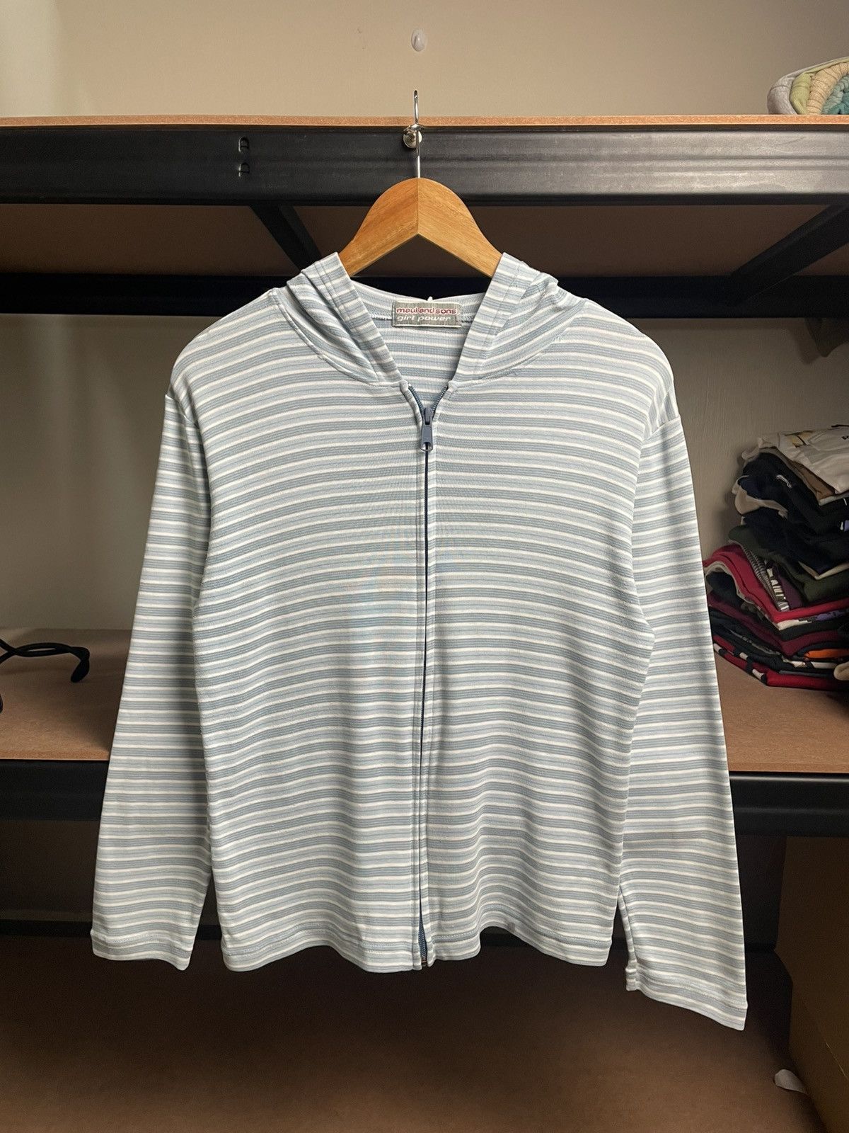 Maui and Sons Maui and Sons "Girl Power" zip-up hoodie Size L / US 10 / IT 46 - 1 Thumbnail