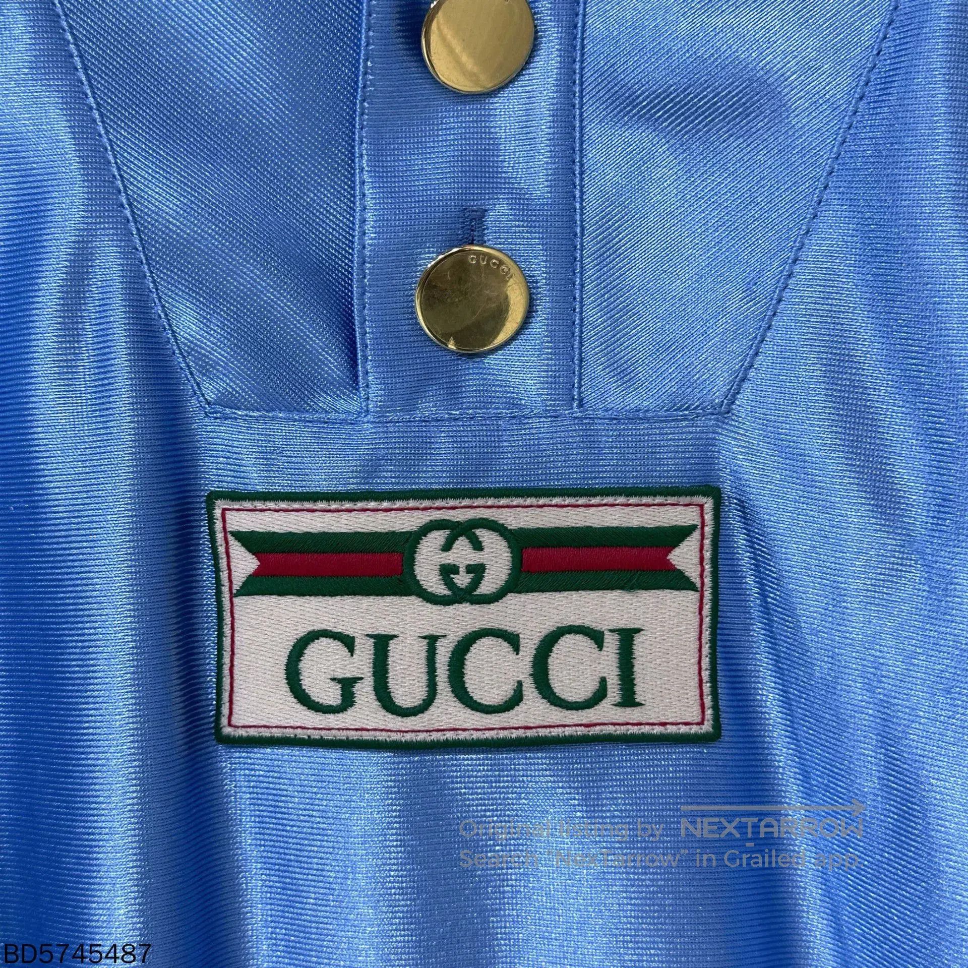 Gucci Gucci Belt Logo Stripe Silk Sweatshirt. Size US M / EU 48-50 / 2 - 3 Thumbnail