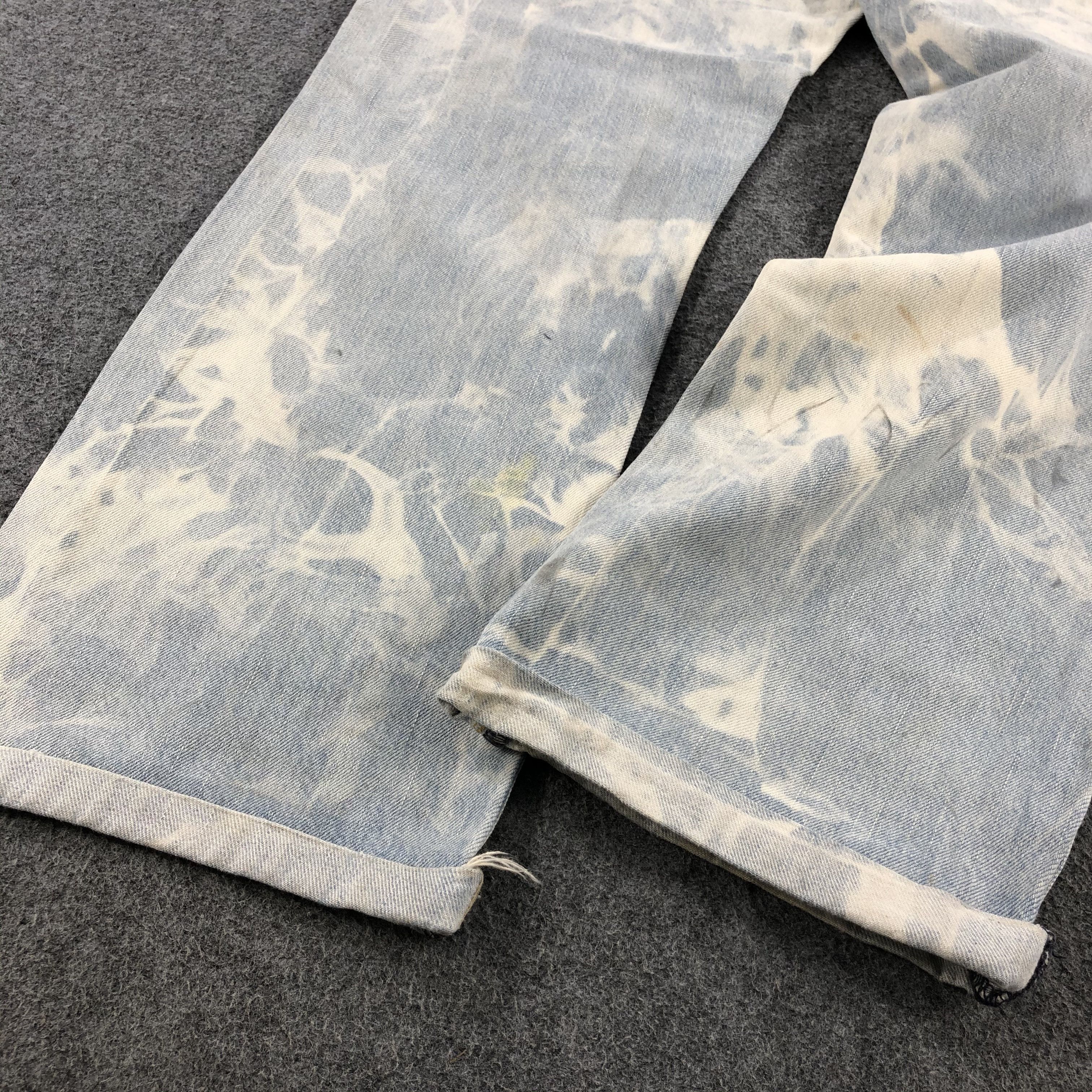Levi's Light Wash Vintage Distress Levis 501 Jeans-JM1525 Size US 36 / EU 52 - 5 Thumbnail