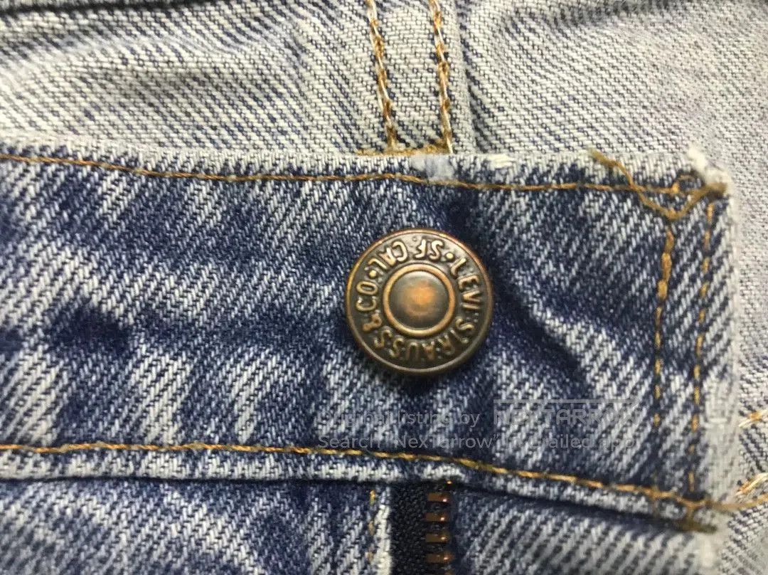 Vintage Vintage 90s Levi's Jeans. Size US 38 / EU 54 - 7 Thumbnail