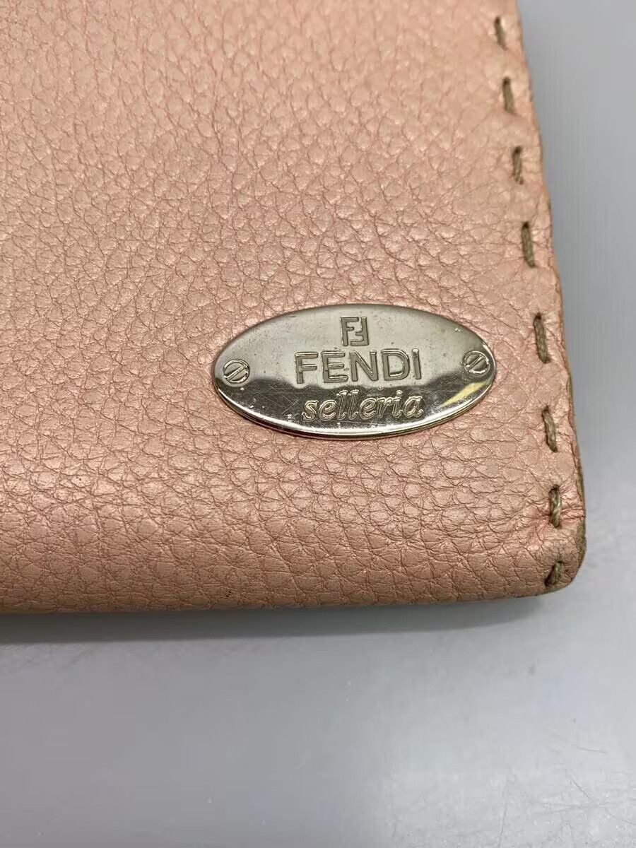 Fendi Fendi Selleria Leather Long Wallet Pink Size ONE SIZE - 3 Thumbnail