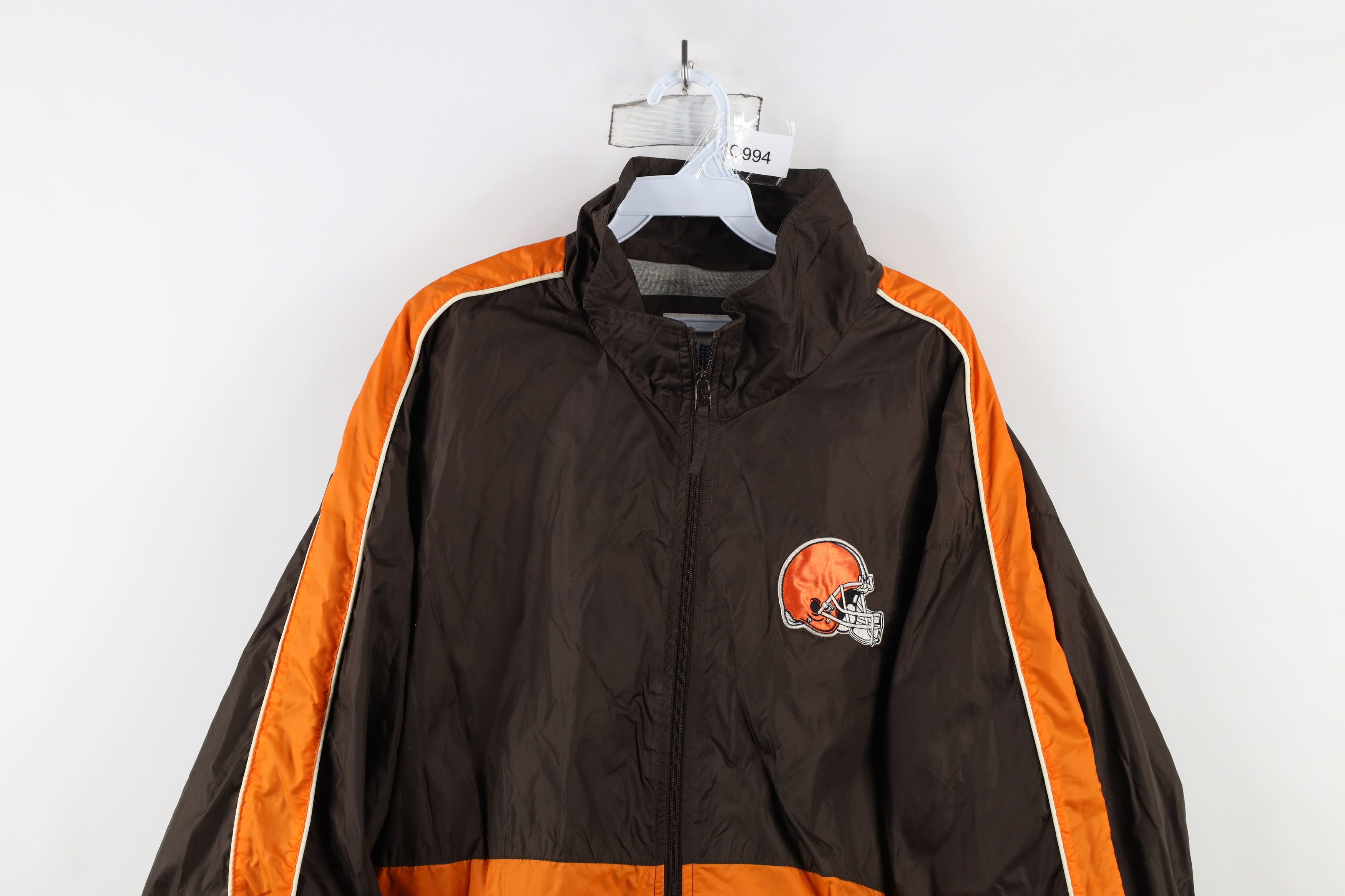 Vintage Vintage NFL Cleveland Football Lined Windbreaker Jacket Size US XL / EU 56 / 4 - 2 Thumbnail