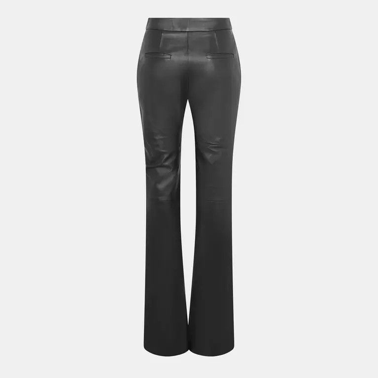 Off-White o1y1225 Leather Pant in Black Size 25" / US 0 / IT 36 - 2 Thumbnail