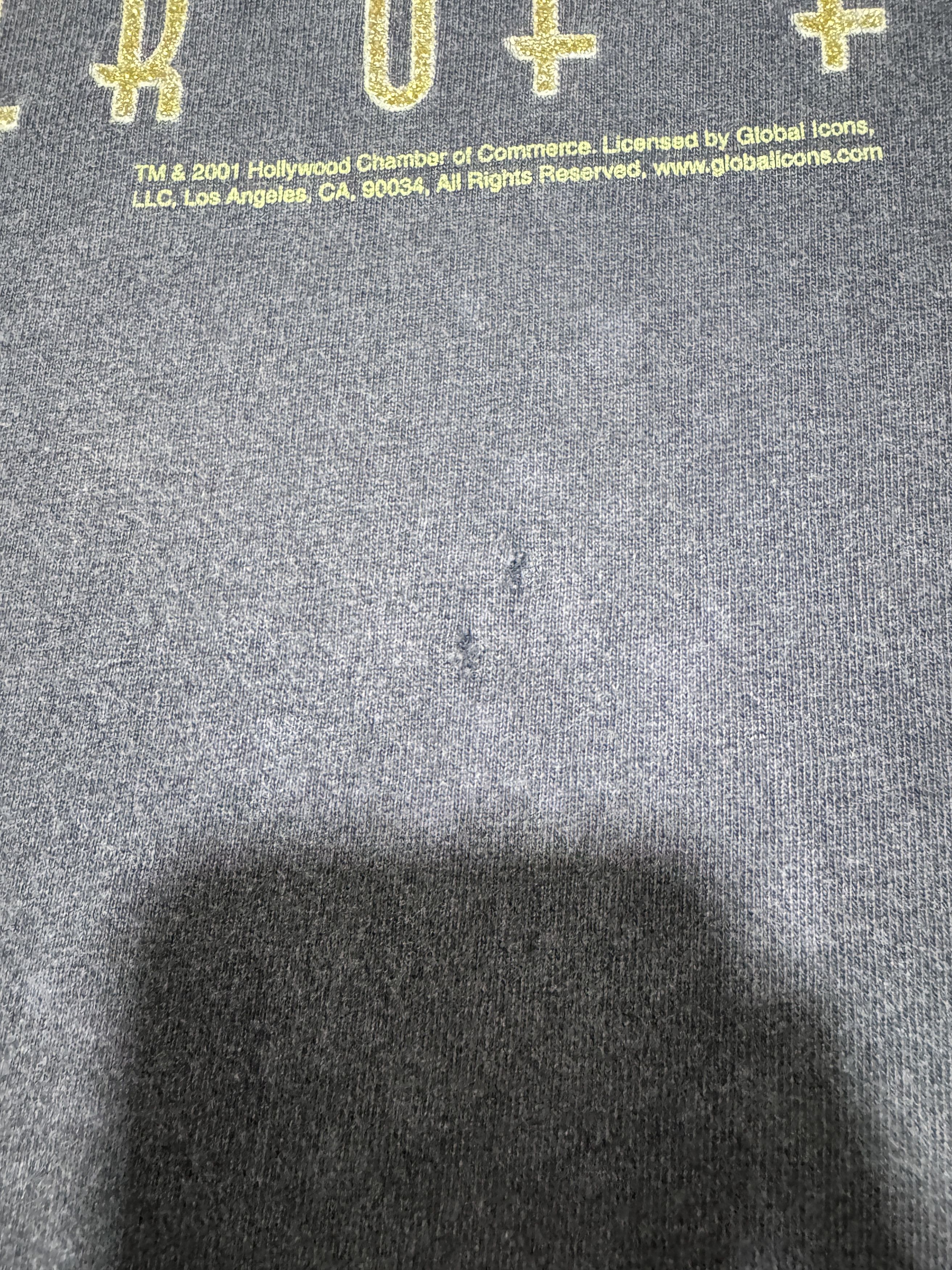 Vintage Vintage Y2K Hollywood Walk Of Fame Sun faded T shirt Size US L / EU 52-54 / 3 - 5 Thumbnail