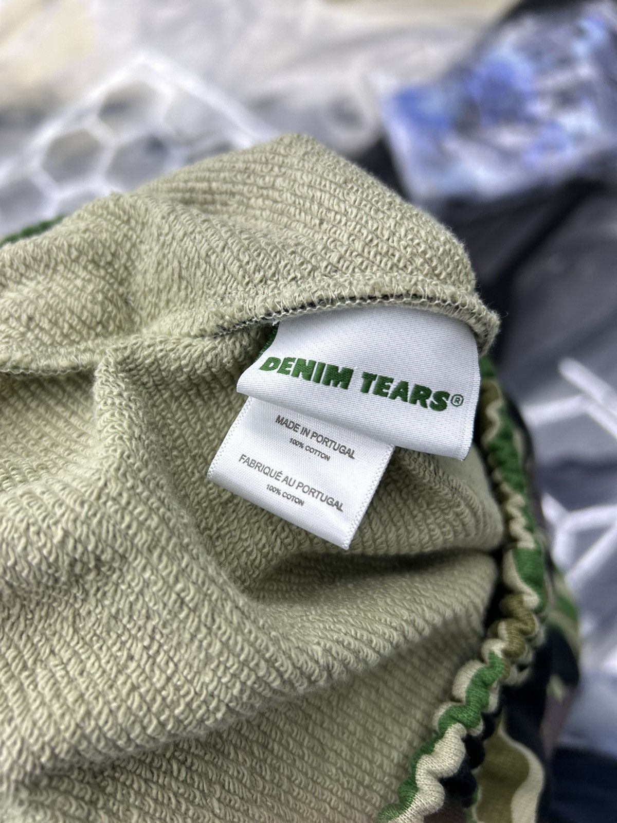 DENIM TEARS Denim Tears Green Tiger Camo Cotton Wreath Sweatpants Size L Size US 34 / EU 50 - 13 Thumbnail