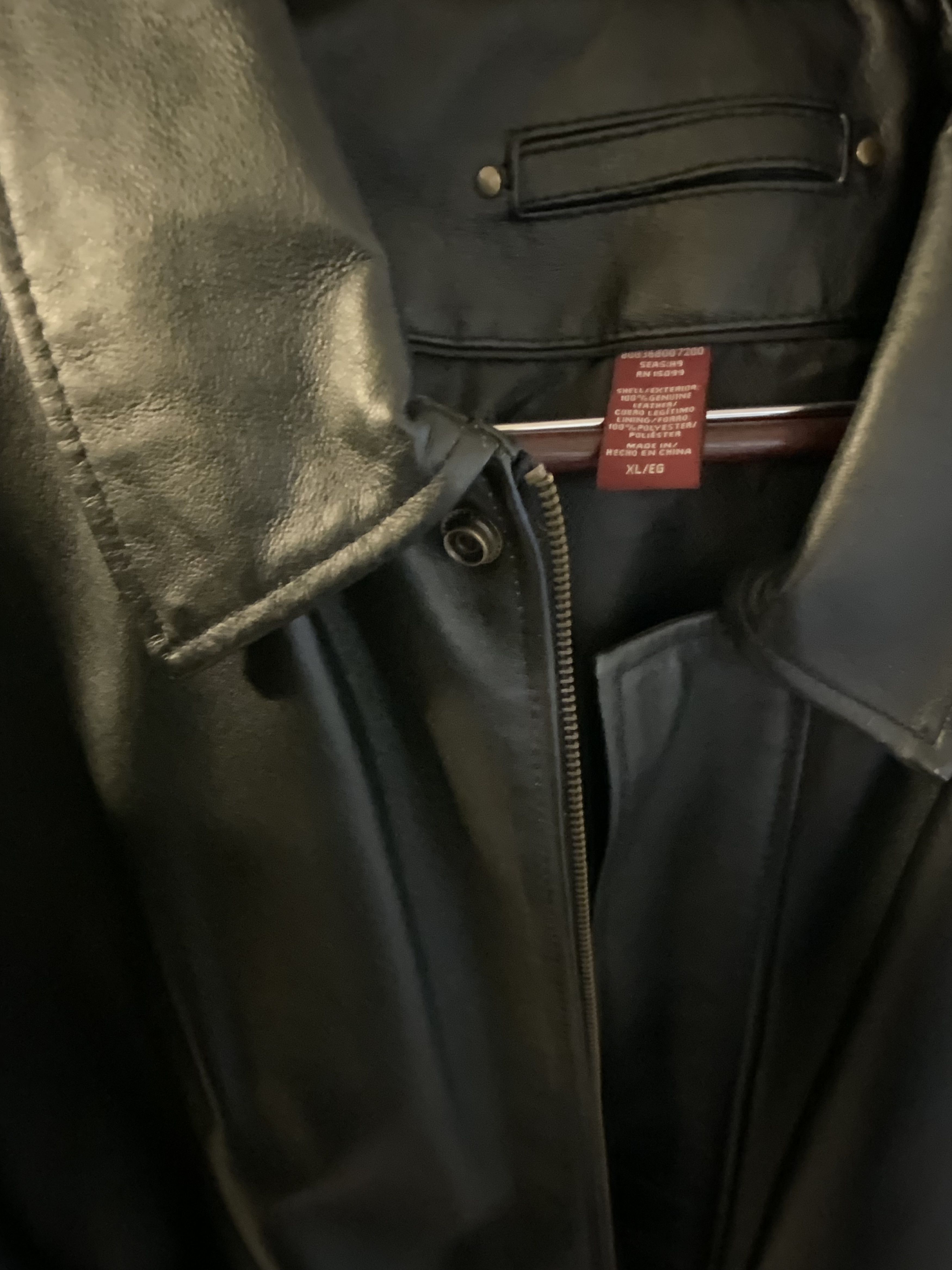Covington Vintage Leather Jacket Size US XL / EU 56 / 4 - 2 Thumbnail