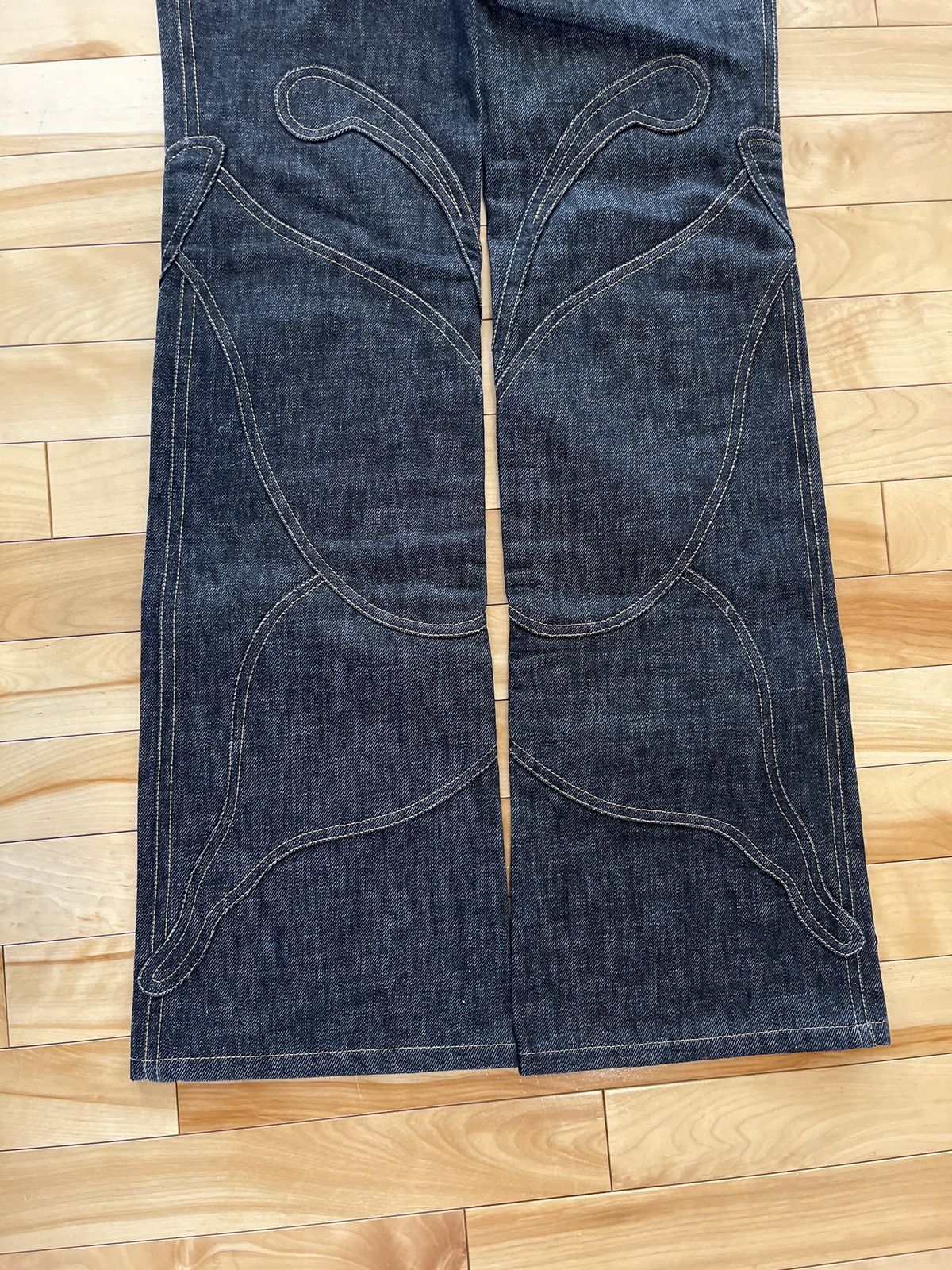 Dolce & Gabbana Dolce & Gabbana Butterfly Jeans Size 28" / US 6 / IT 42 - 6 Thumbnail