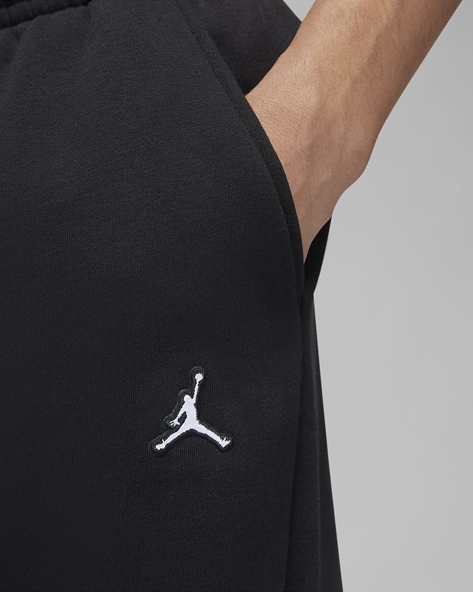 Jordan Brand Jordan Essential Black Fleece Joggers Pants Size US 30 / EU 46 - 3 Thumbnail