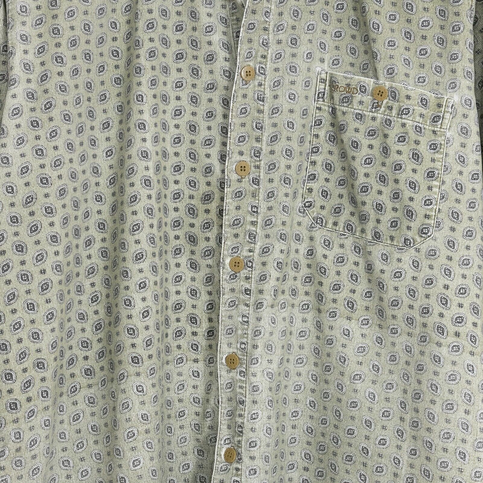 Vintage Vintage Corduroy Button Shirt Small - Long Sleeve Distressed Size US S / EU 44-46 / 1 - 3 Thumbnail