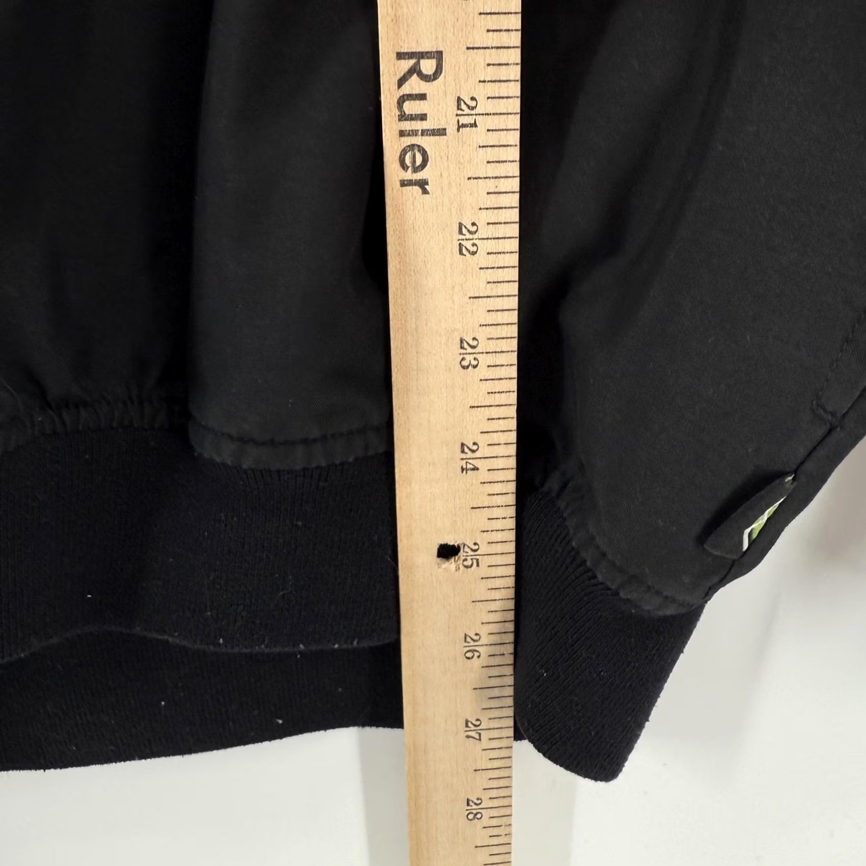 Vintage Wedge Jacket Mens XL Black Windbreaker Lightweight Lined Polyester Pockets Golf Size US XL / EU 56 / 4 - 6 Thumbnail
