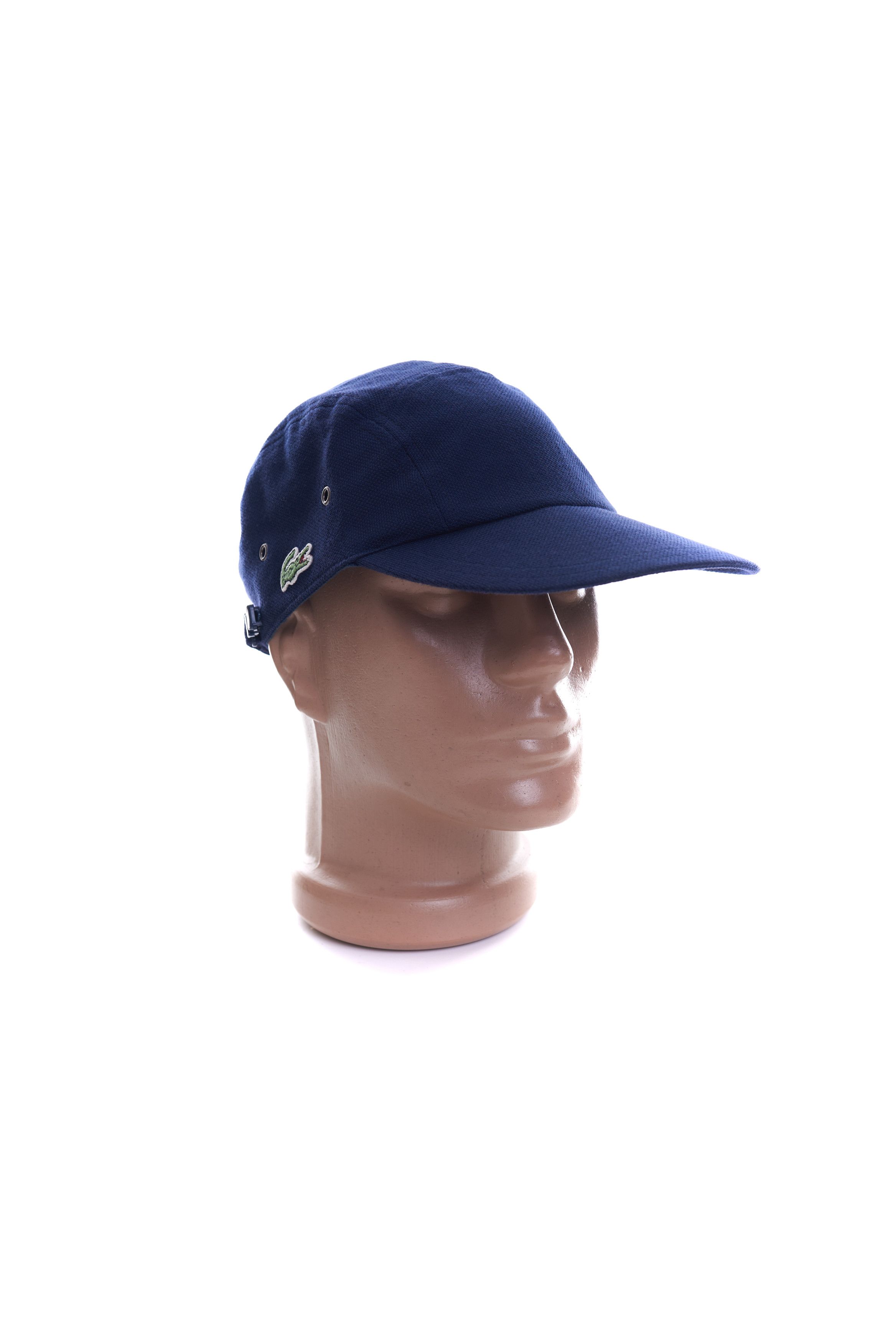 Lacoste Lacoste Vintage 5 Panel Cap Hat Size 3 BLue Rare Mens Hat Size ONE SIZE - 1 Thumbnail