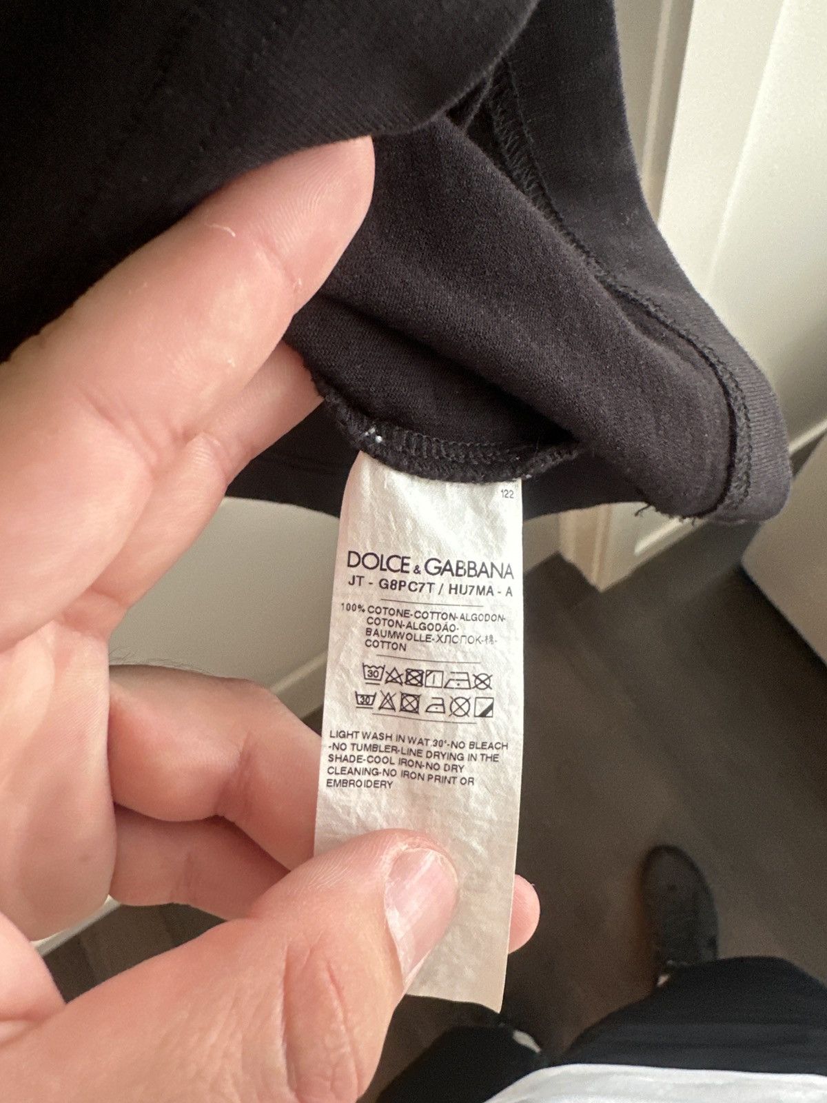 Dolce & Gabbana Dolce & gabbana oversized tee Size US L / EU 52-54 / 3 - 4 Thumbnail