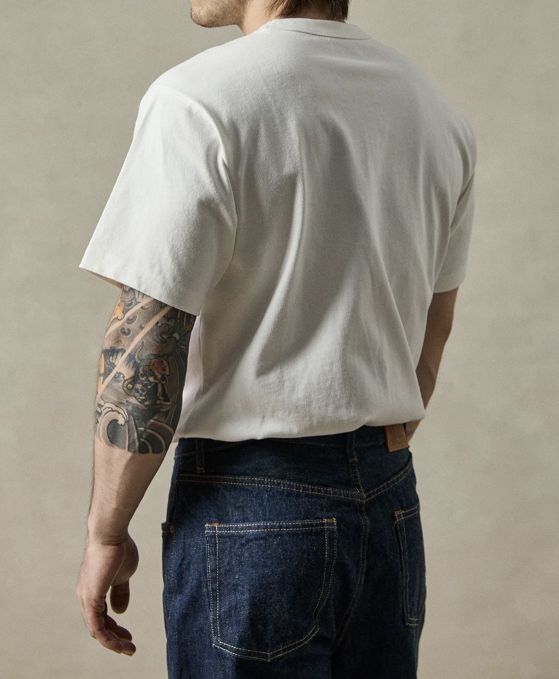 Other NEW 1900s Heavyweight Cotton Jersey Boxy T-Shirther Size US L / EU 52-54 / 3 - 5 Thumbnail