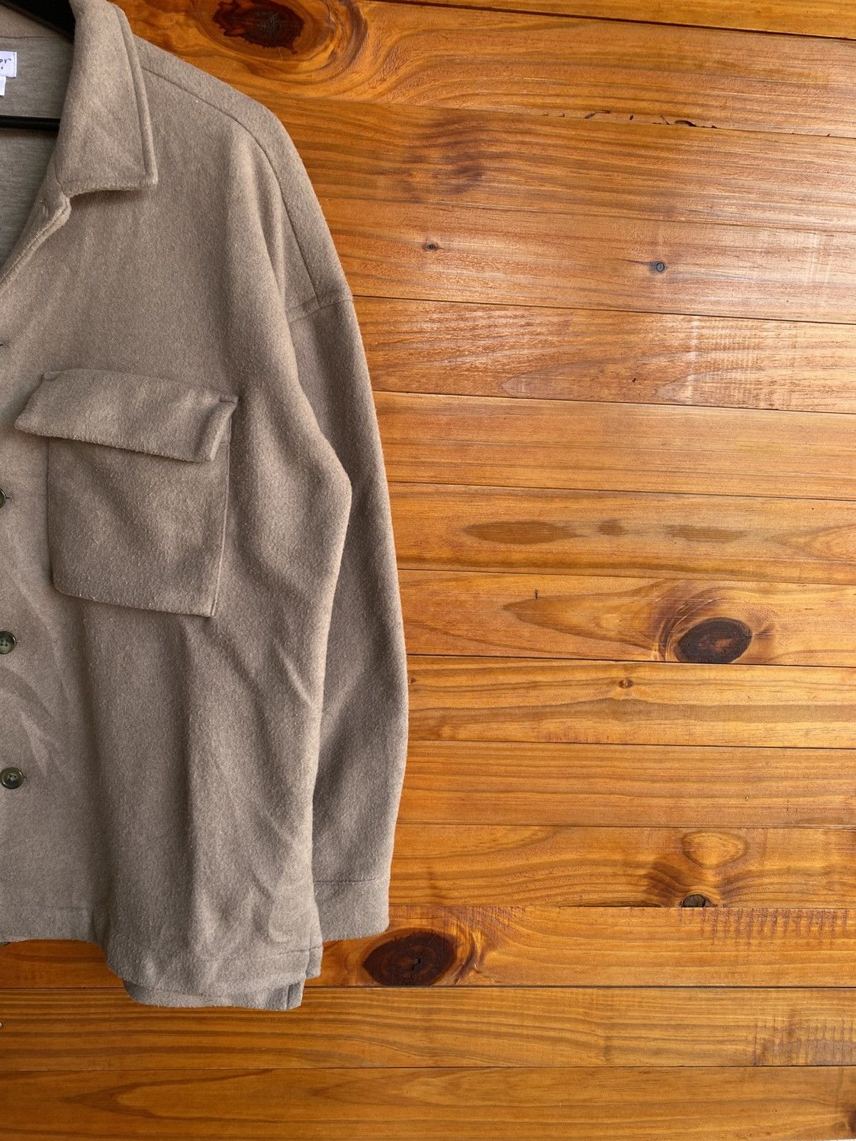 Ciaopanic CIAOPANIC TYPY Wool Blend Shirt Jacket Casual Outerwear Size US M / EU 48-50 / 2 - 6 Thumbnail