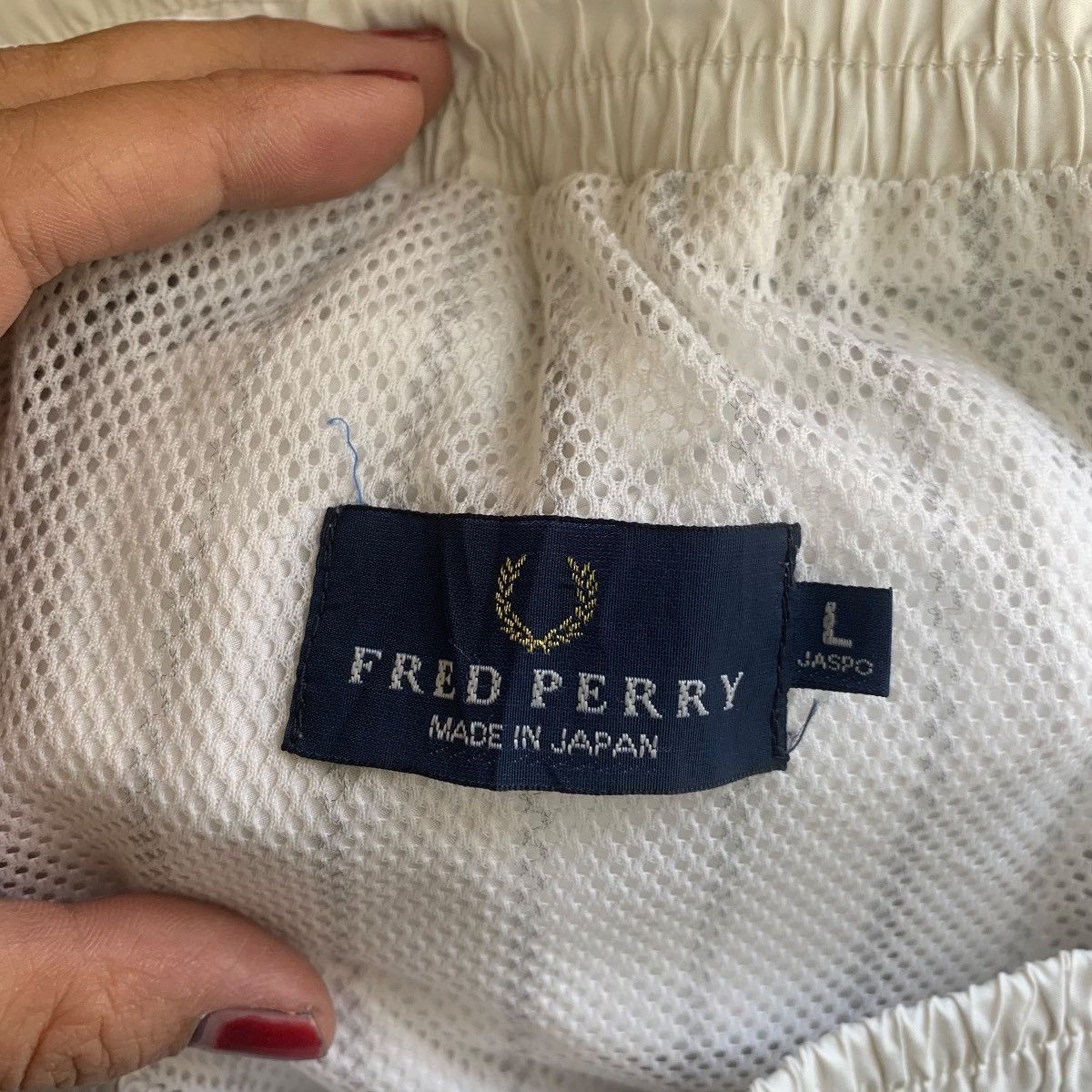 Fred Perry Vintage FRED PERRY Made In JAPAN Baggy Jogger Pants Size US 26 / EU 42 - 3 Thumbnail