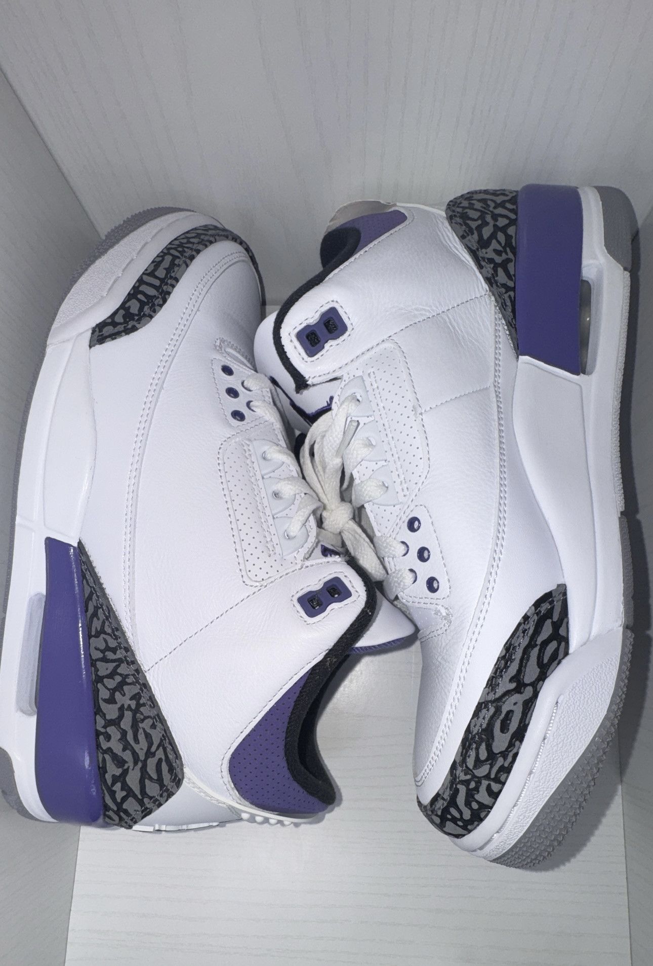 Nike Air Jordan 3 Retro 'Dark Iris' Size US 9 / EU 42 - 5 Thumbnail