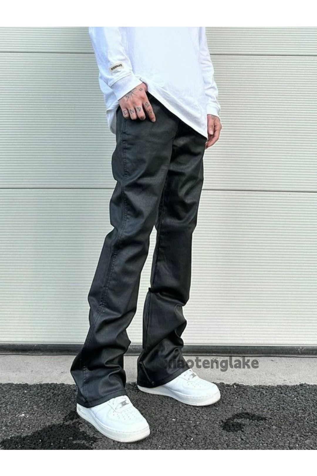 waxutility skate hiphop yuppie bootcut jeans