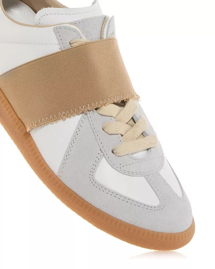 Maison Margiela o1w1db10725 Replica Elastic Band Low-Top Sneakers in White Size US 9 / IT 39 - 5 Thumbnail