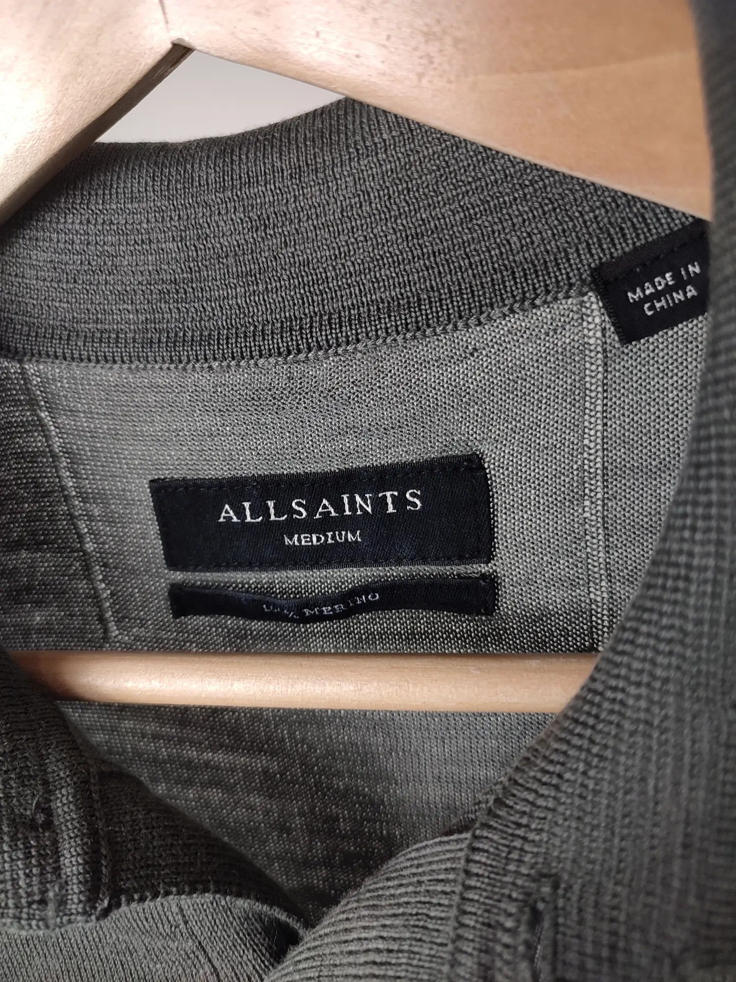 Allsaints Allsaints Merino Wool Sweater Size US L / EU 52-54 / 3 - 8 Thumbnail